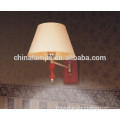Asia style wholesale motel supplies bedside wall lamp timber wall lamp for prefab motel or holiday inn